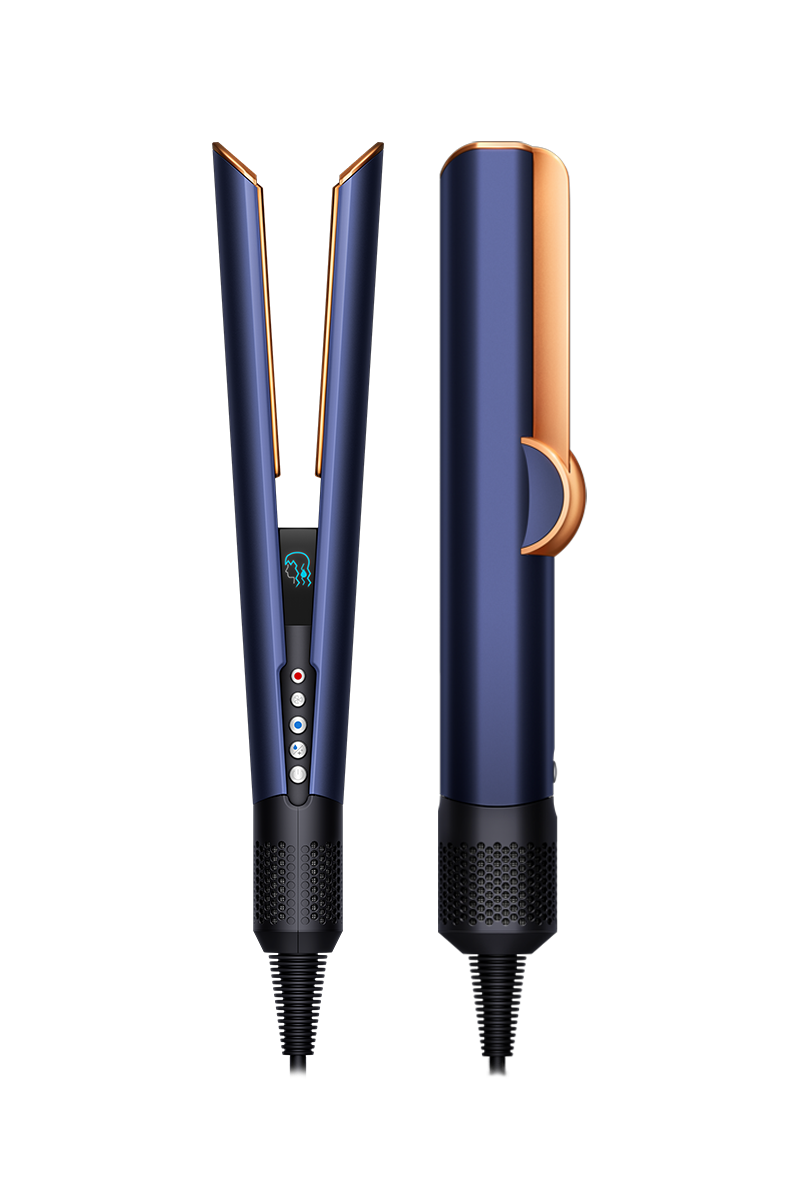 Dyson Airstrait™ 二合一吹風直髮器 普魯士藍配亮銅色