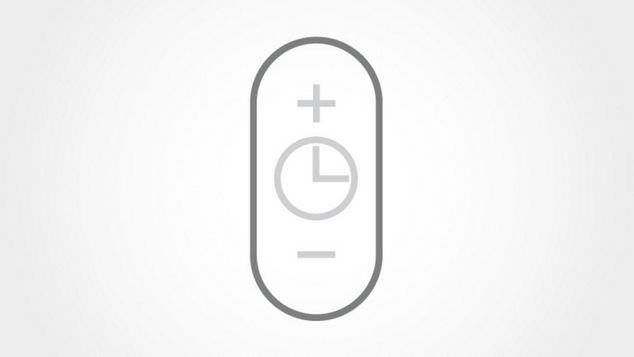 睡眠計時器按鈕的近鏡